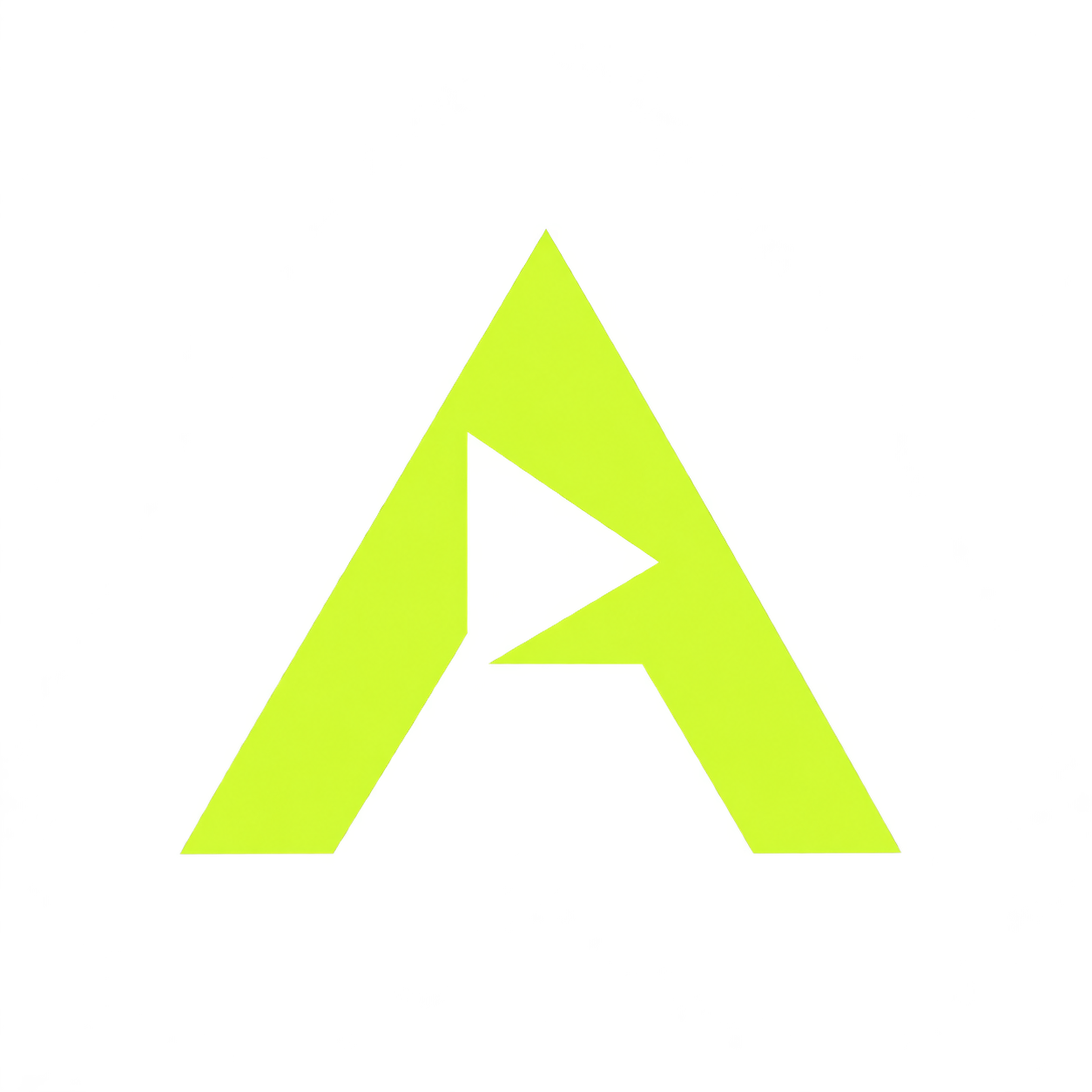 AddaHock angular A logo with a play symbol